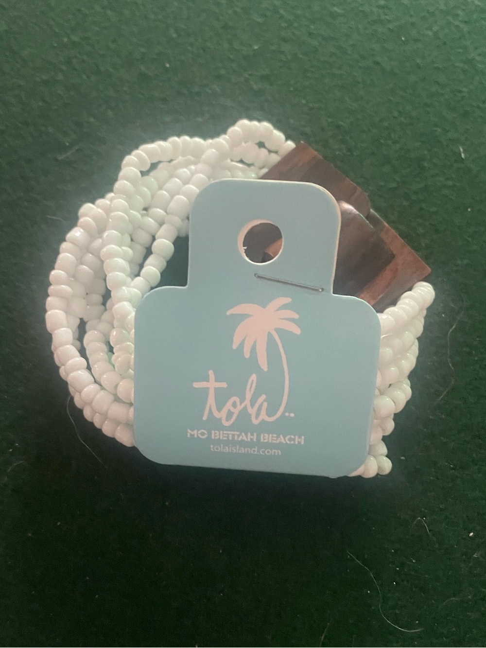 Bead and Wood Bracelet